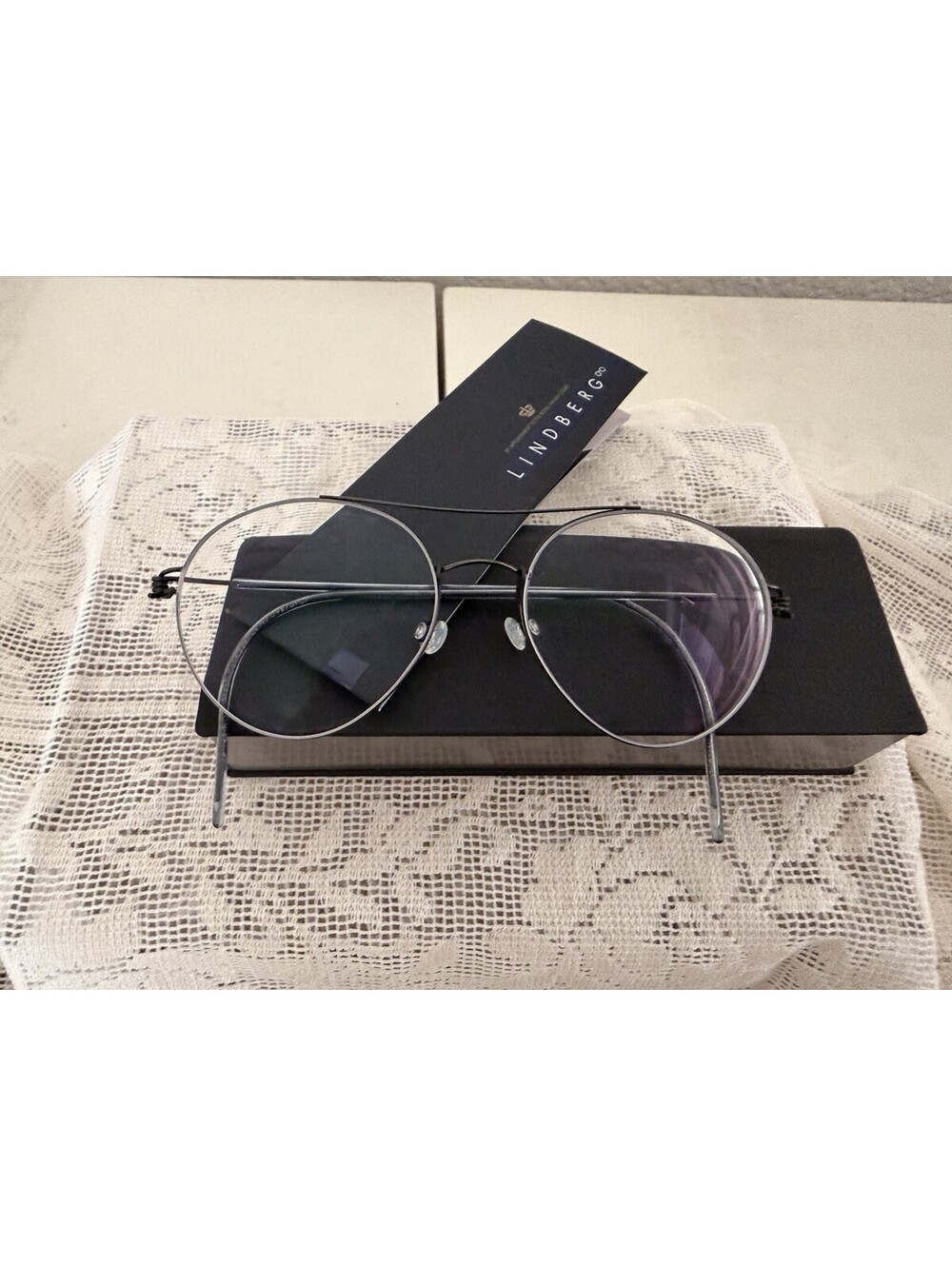 LINDBERG Nomi 51-17 Air Titan Pilot Aviator TB145 Col K228 Air Titanium Gray